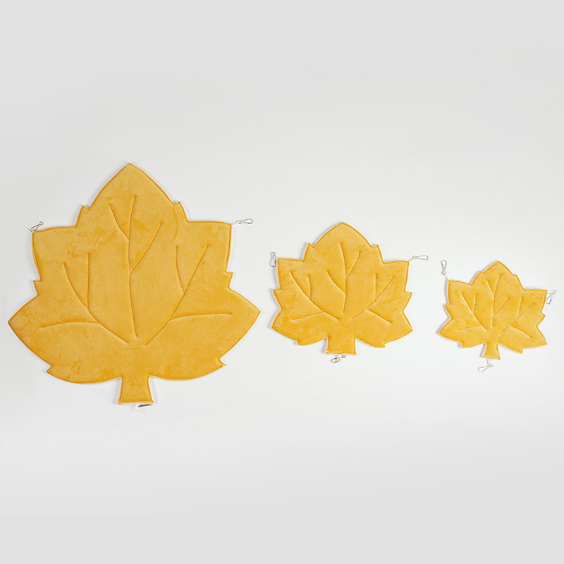 Ji Zizi naminių gyvūnėlių katės, triušio, keturių metų laikų universalus klevo lapo kilimėlis, kurį galima pakabinti, mažų augintinių hamakas, žiurkėno lizdo kilimėlis, sutirštintas