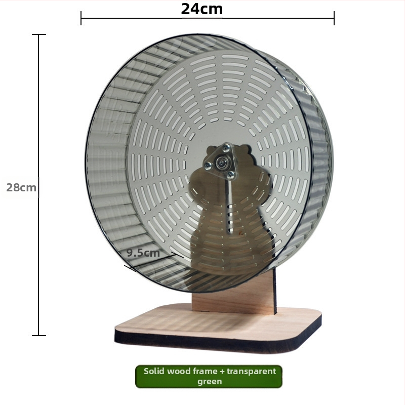 Žiurkėno bėgimo ratas „Mute“, 24 cm, didelis volelis, auksinis lokys, bėgimo reikmenys, naminių gyvūnėlių reikmenys, bėgikas, kraštovaizdžio žaislas