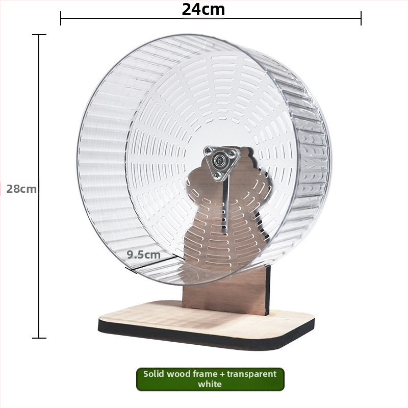 Žiurkėno bėgimo ratas „Mute“, 24 cm, didelis volelis, auksinis lokys, bėgimo reikmenys, naminių gyvūnėlių reikmenys, bėgikas, kraštovaizdžio žaislas