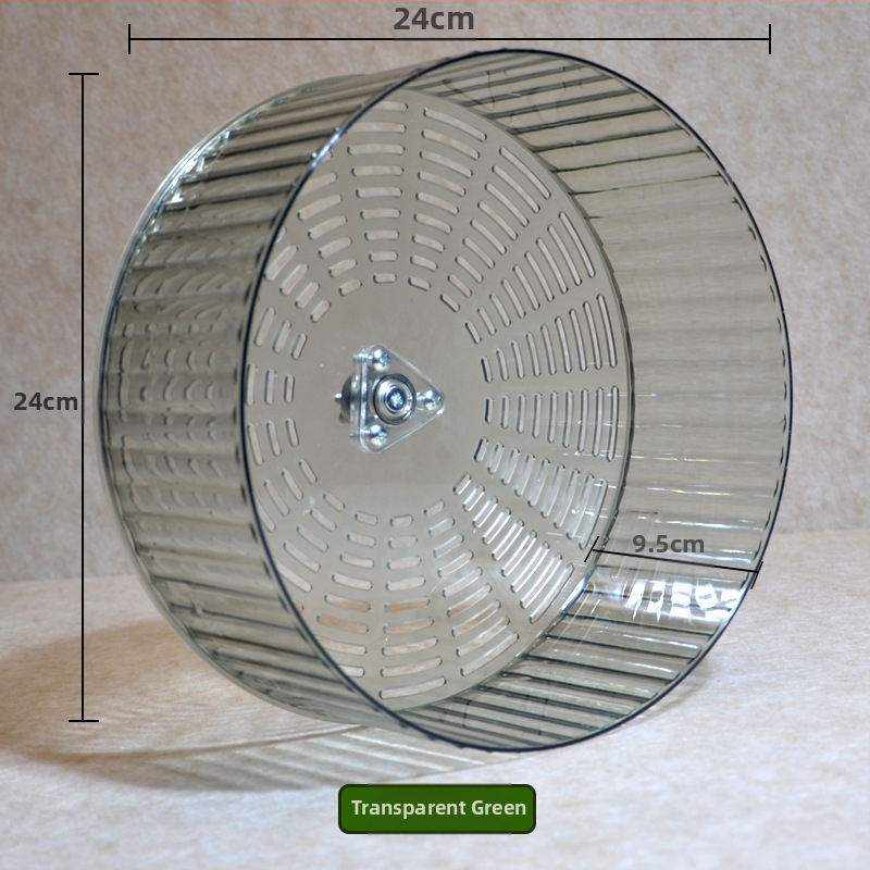 Žiurkėno bėgimo ratas „Mute“, 24 cm, didelis volelis, auksinis lokys, bėgimo reikmenys, naminių gyvūnėlių reikmenys, bėgikas, kraštovaizdžio žaislas