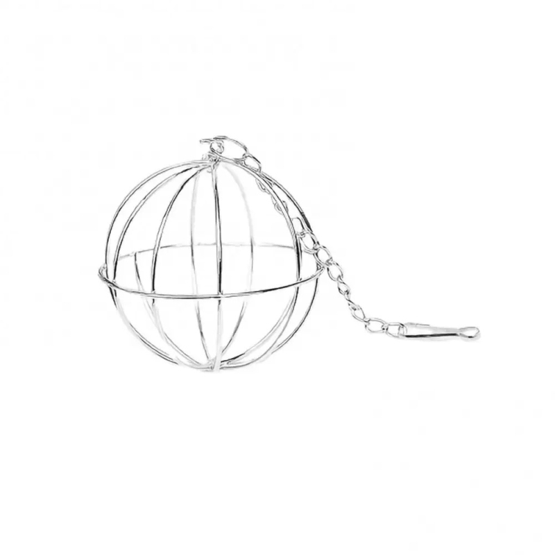 Küüliku õlgpall lemmikloomatarbed roostevabast terasest palliga söötmisrest rippuv õlgpall delfiin hamster küülik hollandi seatarbed