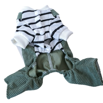 Pet Circle`i koerariided kevad- ja suveks uued velvetist velvetist keskmise ja väikese koera beebile mõeldud rohelise kohvi taskuga traksid