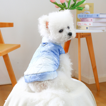 laos piiriülesed plahvatused lemmiklooma kutsika kassi riided otse tehasest sügis ja talvine paks soe rombikujuline puuvillane vooderdisega riided