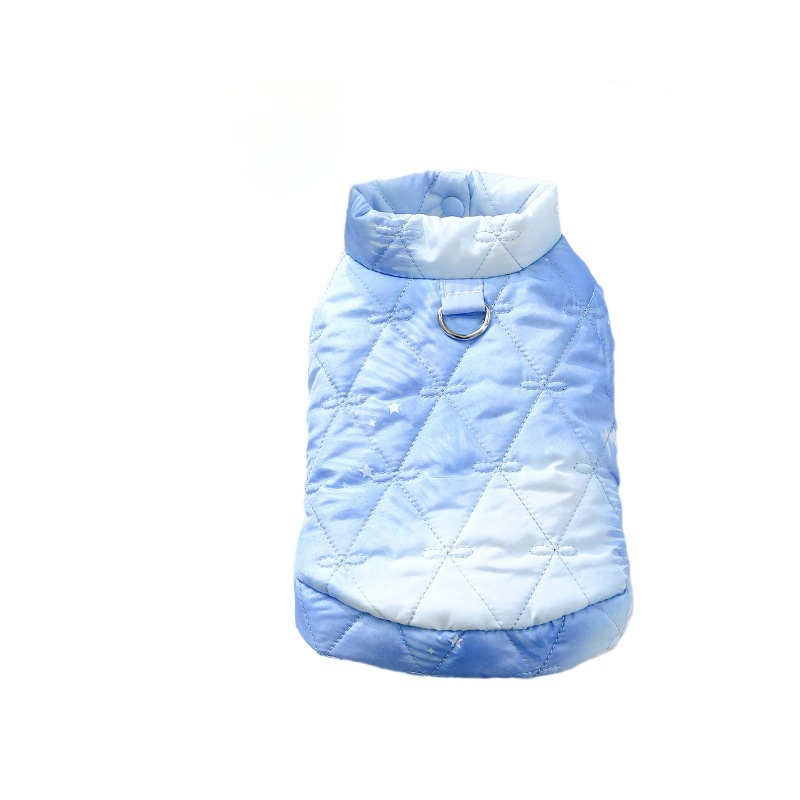 laos piiriülesed plahvatused lemmiklooma kutsika kassi riided otse tehasest sügis ja talvine paks soe rombikujuline puuvillane vooderdisega riided