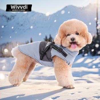 Uued sügis- ja talvelemmiriided väikesele koerale, veekindlad, paksendatud soojad koerariided, helkurrihmaga koerariided, hulgimüük