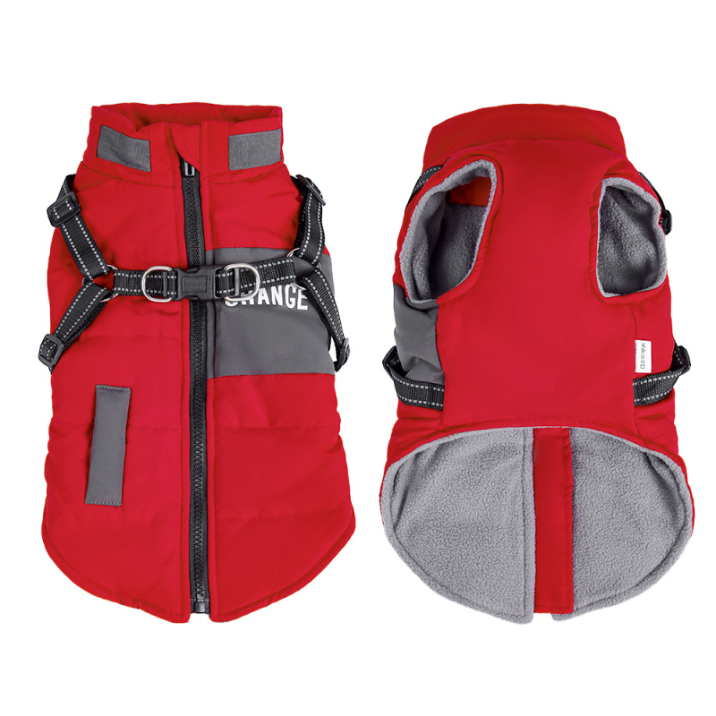 Uued sügis- ja talvelemmiriided väikesele koerale, veekindlad, paksendatud soojad koerariided, helkurrihmaga koerariided, hulgimüük