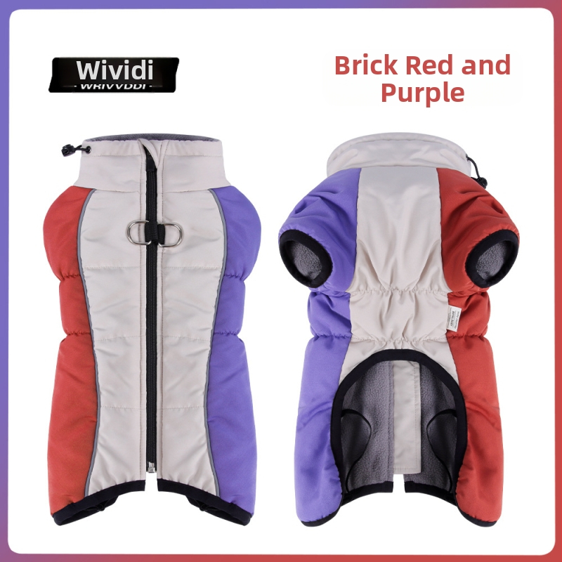 Uued sügis- ja talvelemmiriided väikesele koerale, veekindlad, paksendatud soojad koerariided, helkurrihmaga koerariided, hulgimüük