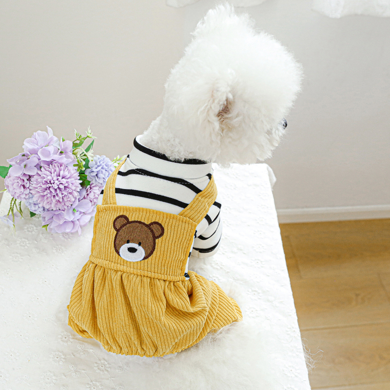 Sandėlyje tarpvalstybinis populiarus naminių gyvūnėlių šuniukų drabužių tiekėjas gamykloje pavasariui ir vasarai nauji dinozaurų keturkojų drabužių vienetinis pristatymas