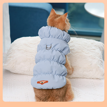 ✅ Διασυνοριακά Ρούχα Σκύλων, Χειμερινά Γιλέκα, Ζεστά Βαμβακερά Παλτό με Αγκράφες, Ρούχα για Κουτάβια, Ρούχα για Δίποδα, Χονδρική Ρούχα για Κατοικίδια