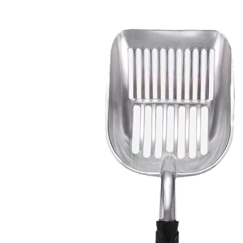 Naminių gyvūnėlių reikmenys metaliniai lupimo įrankiai kačių kraiko kastuvas kačių kraiko kastuvas kačių kraiko kastuvas nerūdijančio plieno didmeninė prekyba