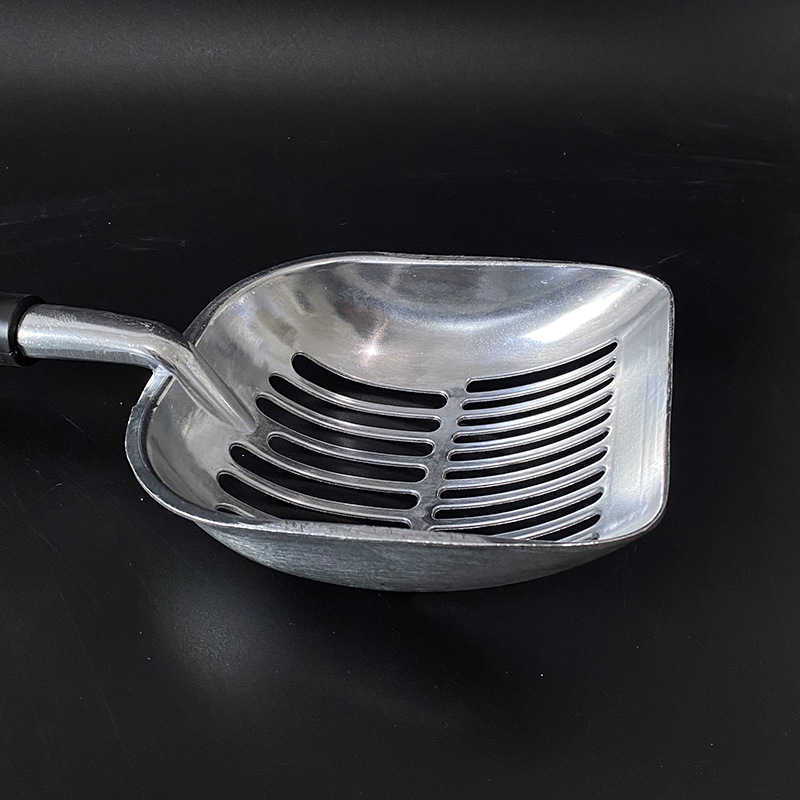 Naminių gyvūnėlių reikmenys metaliniai lupimo įrankiai kačių kraiko kastuvas kačių kraiko kastuvas kačių kraiko kastuvas nerūdijančio plieno didmeninė prekyba