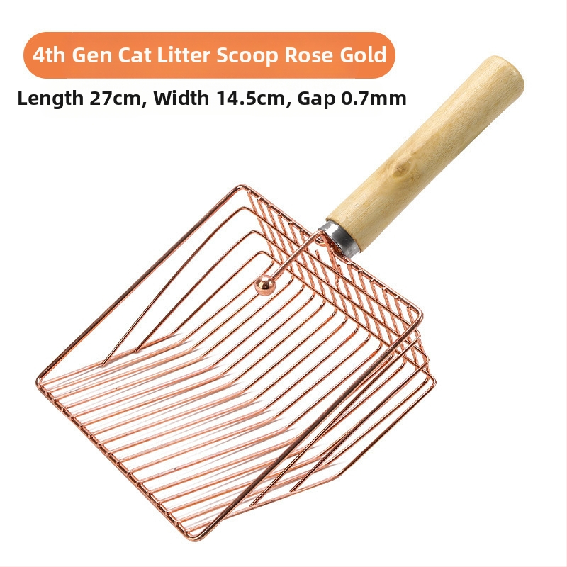 6 kartos kačių kraiko kastuvas ilga rankena metalinis kačių kraiko kastuvas iš nerūdijančio plieno didelis kačių kastuvas išmatoms oficialus valymo įrankis gamyklos tiesioginis pardavimas