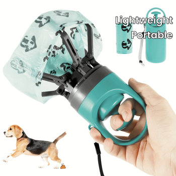 2025 Нова машина за събиране на кучешки тоалетни, преносима машина за събиране на кучешки ака, лопатка за торби за боклук, ексклузивна за трансгранично ползване