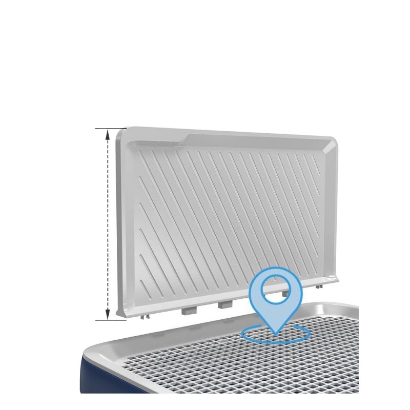 Väike tualett Suur, keskmine ja väike pissuaar Eriti suur potita koera tualett Lemmiklooma liivakast Suured restid