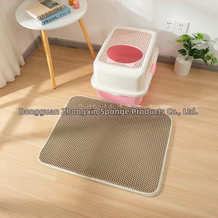 EVA neslīdošs kaķu pakaišu paklājiņš, divslāņu pretizņemams mājdzīvnieku paklājiņš, kaķu pakaišu kastes filtra paklājiņš, kaķu skrāpēšanas dēlis, mājdzīvnieku piederumi