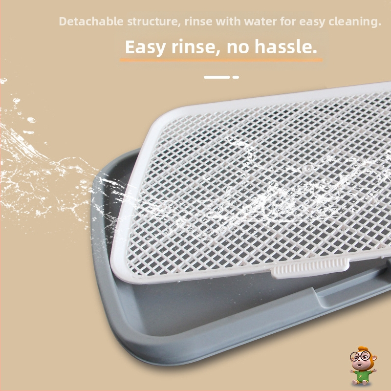 Търговия на едро на тоалетна за кучета, плосък тип, малък писоар за кучета, пясъчен леген, голям, среден размер, чиния за урина, лапи, тоалетна за кучета, артефакт от ака