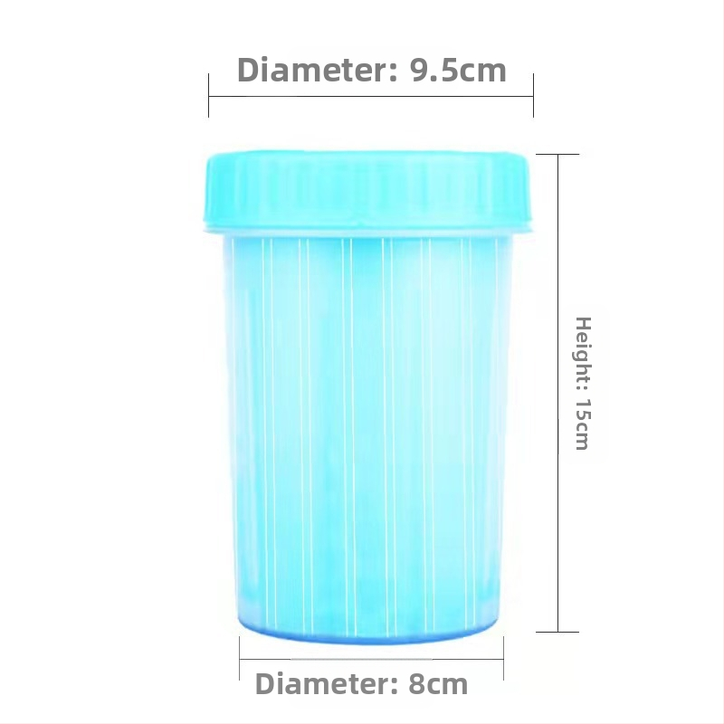 Продукти на Amazon Нова чаша за миене на краката на кучета Голяма силиконова чаша за миене на лапи за домашни любимци Почистваща чаша за лапи за кучета