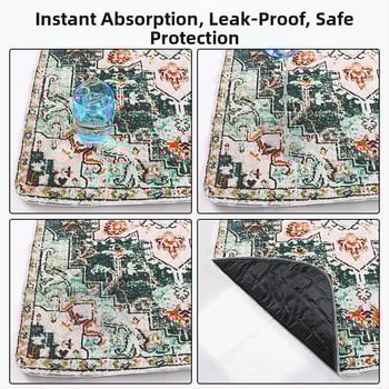 Šunų kilimėlis, miegamojo šuns narvo kilimėlis, skirtas „Four Seasons“ bendrosios paskirties naminių gyvūnėlių kilimėlis, katėms, neslystantis voljeras