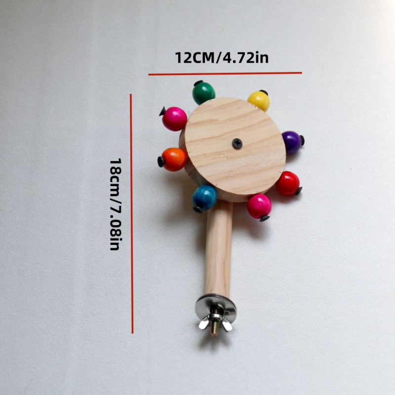 Играчка за птици папагал, въртяща се вятърна станция, пръчка, клетка за птици, шлифоваща станция за нокти, стойка за прът, образователни играчки, трансгранична търговия на едро