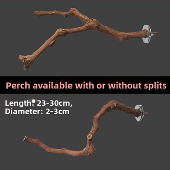 „Yuedi“ vynuogių medinė meškerė, paukščių stotelė, vynuogių narvo šlifavimo žnyplės, meškerė, papūgų paukščių stotelė