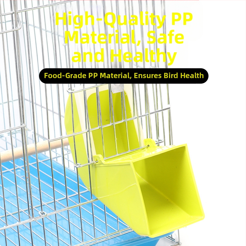 Божур от тигрова кожа Xuanfeng, автоматична хранилка за птици, кофа за хранене, външна хранилка, консумативи за птици за разплод, кутия за храна, корито за храна