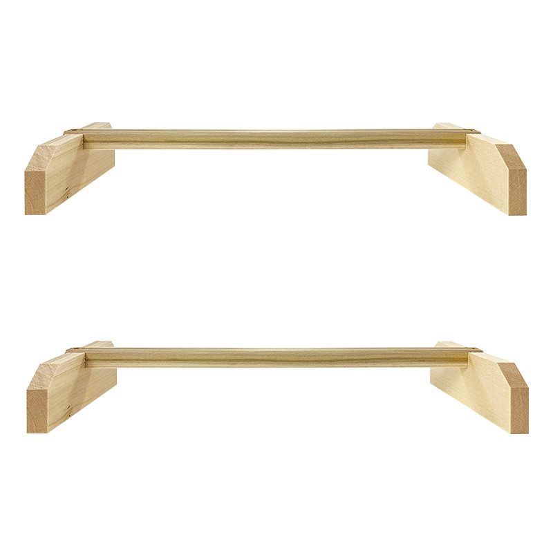 Комплект от две части за гнездо на петел и кокошка, дървен прът за пиле, поставка за домашен любимец и папагал.