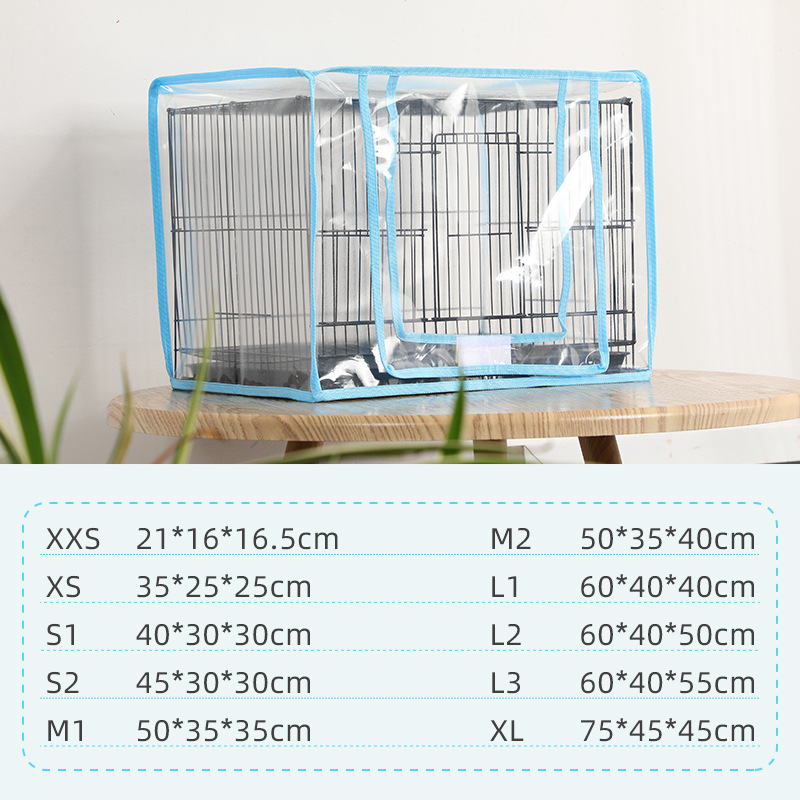 Specialus „CrossBorder“ paukščių apdangalas, apsaugantis nuo purslų, nuo plunksnų, skraidantis narvas, skaidrus, atsparus lietui, vandeniui, apsaugantis nuo dulkių, apsaugantis nuo uodų.