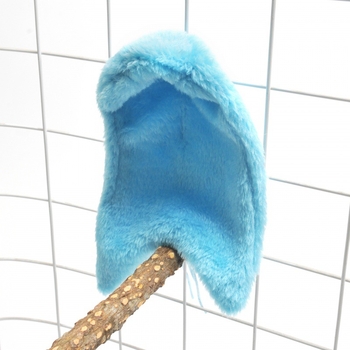 Λούτρινο παπαγάλος φωλιά παρμπρίζ αντιανεμική κουβέρτα πουλιών σάλι αγκαλιάς καμπίνας ζεστά κλινοσκεπάσματα κρεμαστά φωλιά πουλιών φωλιά πουλιών