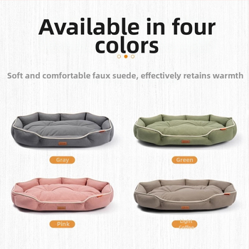 laos Kennel Technology kangast kriimustuskindel Four Seasons universaalne matt kasside magamismatt keskmise ja suure koera ovaalne pesa kassipesa