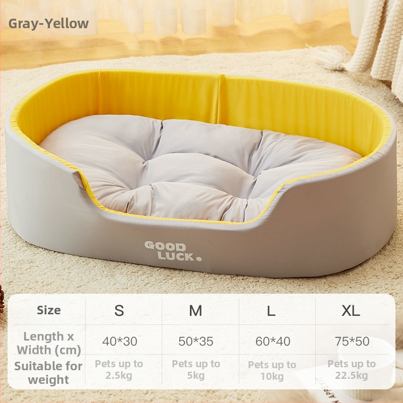 Koerakuut Four Seasons universaalne suur pestav püüdmiskindel kassipesa diivanipesa kahekihiline talvine soe paksendatud tuulekindel pesa