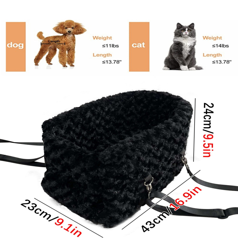 Határokon átnyúló téli új kisállat macska kölyök központi vezérlésű karfás fészek autószőnyeg macskafészek kutyaszőnyeg kiszállítás autós táskába