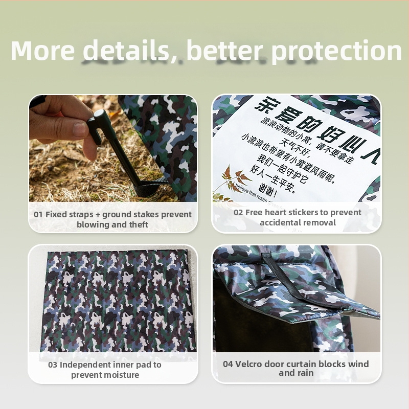 Jesenné a zimné teplé nepremokavé milujú túlavé zvieratá oblúkový domček pre mačky hniezdo studený sneh stan pre psov búdu pre domáce zvieratá hniezdo