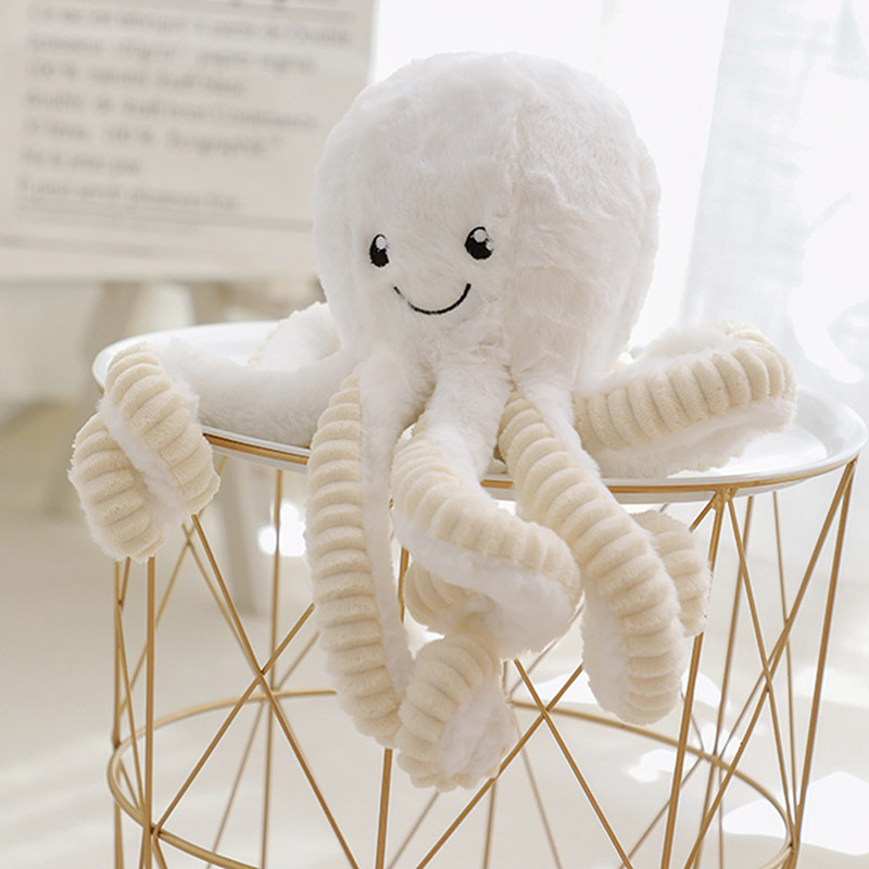 Simulatsioon kaheksajala nukk kaheksajala plush mänguasi värviline suur kaheksajala nukk merealused olendid kalmaari ripats