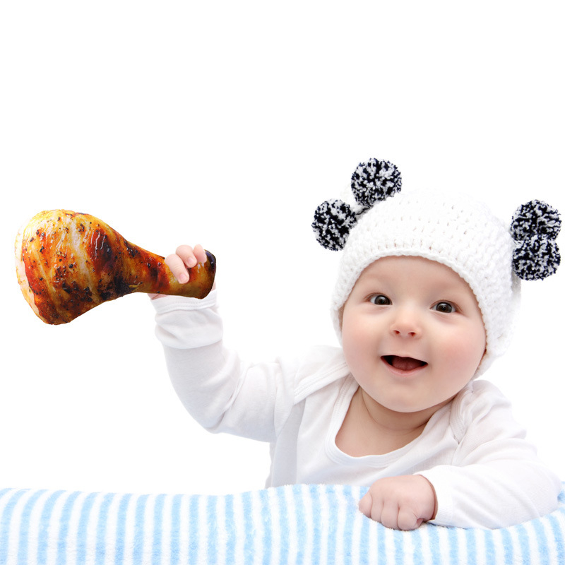 Raputa sama võrku punase simulatsiooniga kanakoibapadjaga, naljaka ja huvitava realistliku toidupadjaga, plush-mänguasja kingitus hulgimüügist