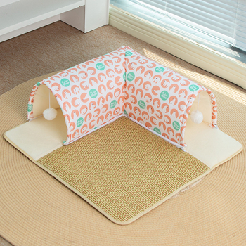 Četiri godišnja doba Zabava za mačke, igra i spavanje, jedan tunel, bušilica za mačje gnijezdo, igračka Earth Dragon, topla zadebljana oprema za gnijezdo kućnih ljubimaca