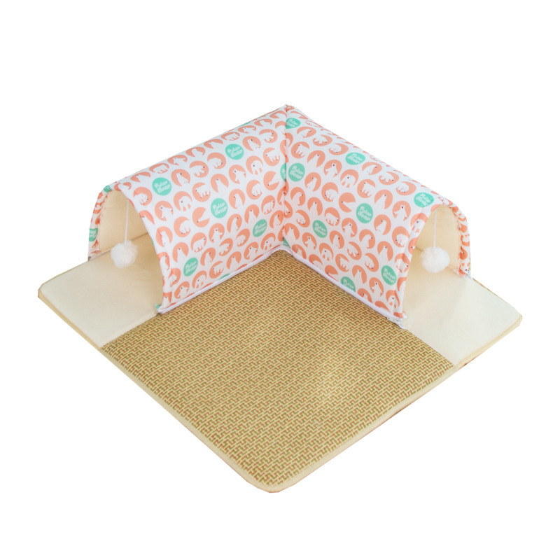 Četiri godišnja doba Zabava za mačke, igra i spavanje, jedan tunel, bušilica za mačje gnijezdo, igračka Earth Dragon, topla zadebljana oprema za gnijezdo kućnih ljubimaca