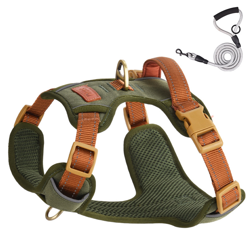 Koera veojõuköie vest koerale, jalutuskäigu köis lemmikloomale, rinnal seljal, suur, keskmine ja väike koer, kuldne retriiver, corgi karu, spetsiaalne väljasõiduks