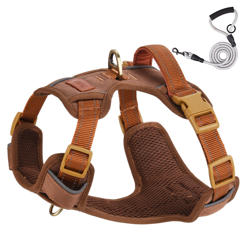 Koera veojõuköie vest koerale, jalutuskäigu köis lemmikloomale, rinnal seljal, suur, keskmine ja väike koer, kuldne retriiver, corgi karu, spetsiaalne väljasõiduks