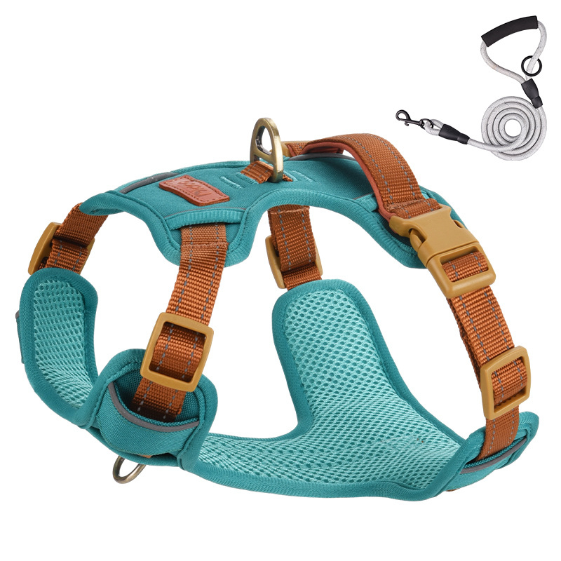 Koera veojõuköie vest koerale, jalutuskäigu köis lemmikloomale, rinnal seljal, suur, keskmine ja väike koer, kuldne retriiver, corgi karu, spetsiaalne väljasõiduks