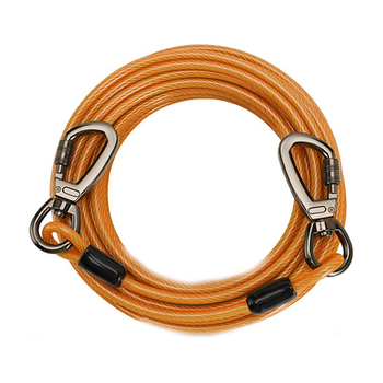 Naminių gyvūnėlių vasaros reikmenys „Amazon“ sprogimai, vandeniui atsparūs, nešvariems, raišteliams atsparūs, plieniniai vieliniai lynai, apsaugantys nuo kramtymo šunims, traukos virvė