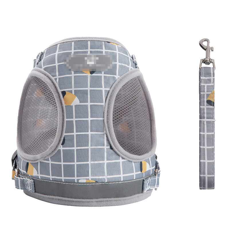 Lemmiklooma rinnarihmaga veojõuülikond Väikesele ja keskmise suurusega koerale Jalutamiseks mõeldud multifunktsionaalne köis reguleeritava vestiga