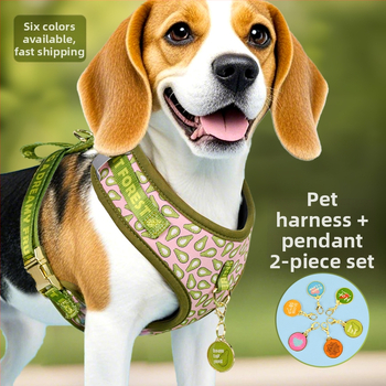 Uus armas suvine lemmiklooma rinnarihmaga ripats keskmistele ja suurtele koertele ning suurtele koertele