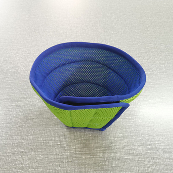 Gamykloje Elizabeth katėms, šunims, baltas žiedas augintinių uždangalas, apsaugantis nuo įkandimo, apsaugantis nuo įbrėžimų, žiedas, priežiūros, grožio, antkaklis