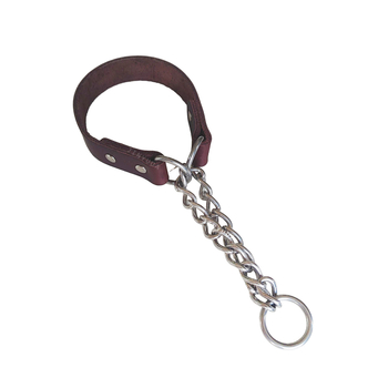 Nerūdijančio plieno odinis šunų antkaklis, argono lanko suvirinimas, besiūlė plieninė grandinė, trikampė, P grandinės galvutės sluoksnis, karvės odos, atspari sprogimui