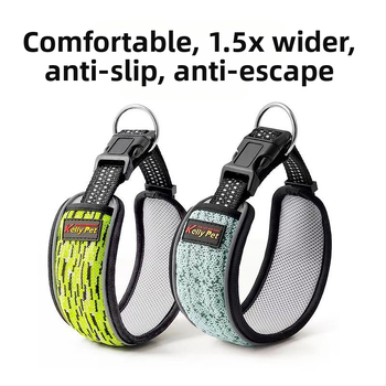 XZ [Megztos medžiagos] Šuns antkaklis, apsaugantis nuo liesėjimo, skirtas mažiems, vidutiniams ir dideliems labradoro šunims, pastorintas kaklo žiedas.