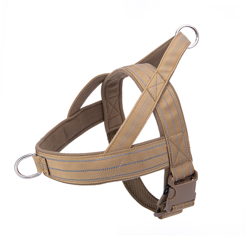 Lauko taktinio dresūros šunų drabužiai su krūtinės diržu Naminių gyvūnėlių drabužiai dresūros liemenė Didelių šunų drabužiai Naminių gyvūnėlių drabužiai Liemenė