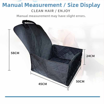 Prekogranična prostirka za kućne ljubimce, Oxfordska tkanina, prostirka za suvozača u automobilu, jastuk za mačke i pse, protiv obraštanja, periva prostirka za kućne ljubimce