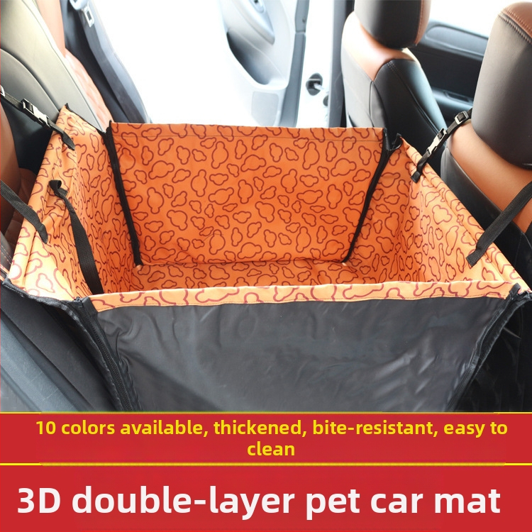 Фабрична директна постелка за кола за домашни любимци, водоустойчива постелка за кола за кучета, постелка за кола за задна единична седалка за домашни любимци