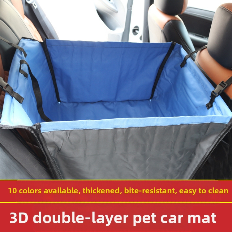 Фабрична директна постелка за кола за домашни любимци, водоустойчива постелка за кола за кучета, постелка за кола за задна единична седалка за домашни любимци