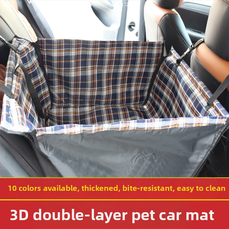 Фабрична директна постелка за кола за домашни любимци, водоустойчива постелка за кола за кучета, постелка за кола за задна единична седалка за домашни любимци
